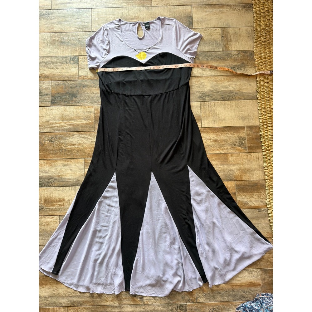 Disney The Little Mermaid Ursula Purple Maxi Dress 3X - Picture 8 of 12